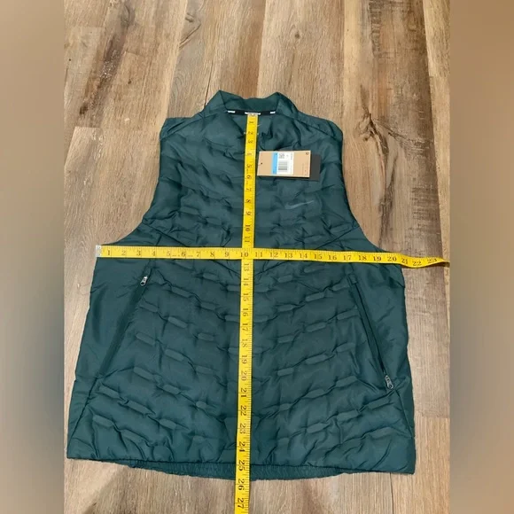 Nike Therma-FIT Down Fill Repel AeroLoft Running Vest Teal FB7542-328 Men's SZ M - Picture 4 of 11